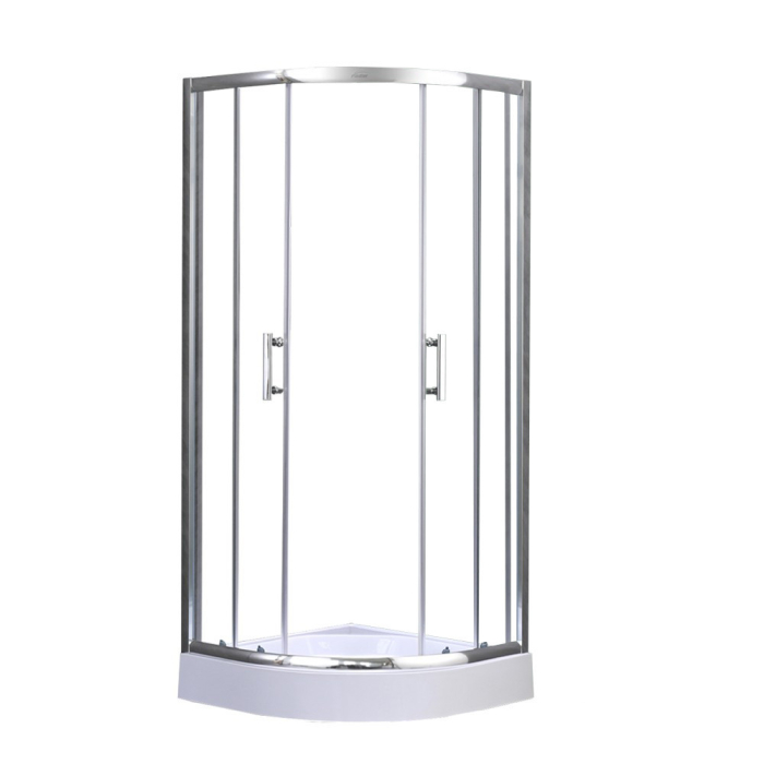 Leziter Spirit Clear 90x90x194 cm cabină de duș curbată cu tavă de duș [7]