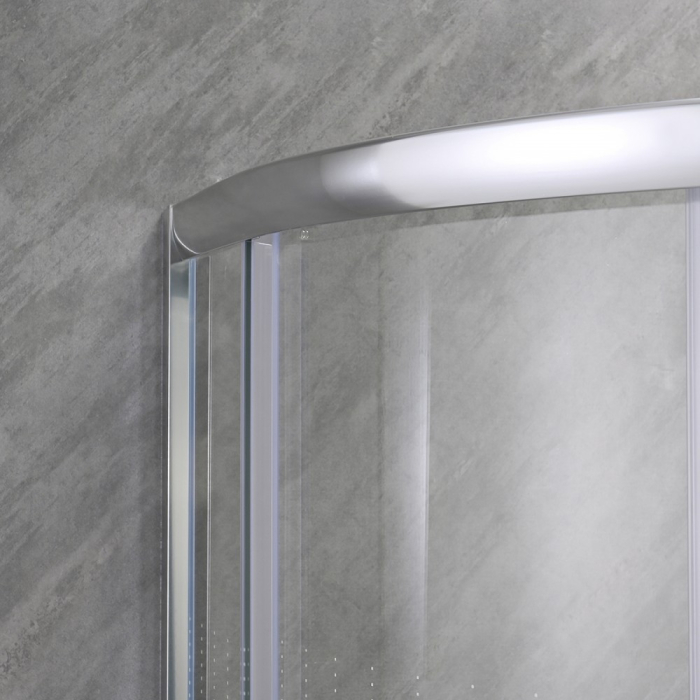 Leziter Cabină de duș curbată Spirit Matrix 80x80 cm fără cădiță de duș [10]