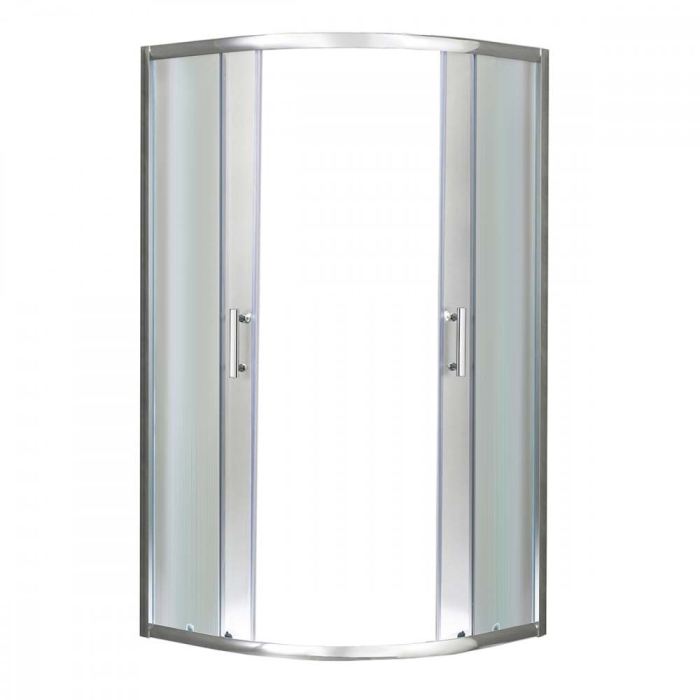 Leziter Cabină de duș curbată Spirit Matt 80x80 cm fără cădiță de duș [7]