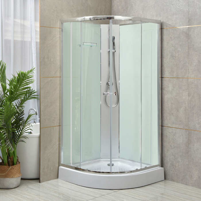 Leziter Cabină de duș Marco White II 90x90 cm cu cădiță de duș [8]