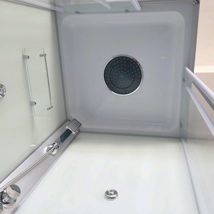 Leziter Cabină de duș pătrată cu hidromasaj Valerie 90x90 cm [9]