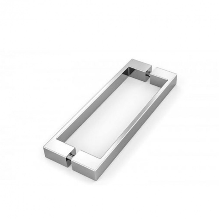 Leziter Cabină de duș pătrată simplă cu ușă batantă fără cădiță de duș [3]