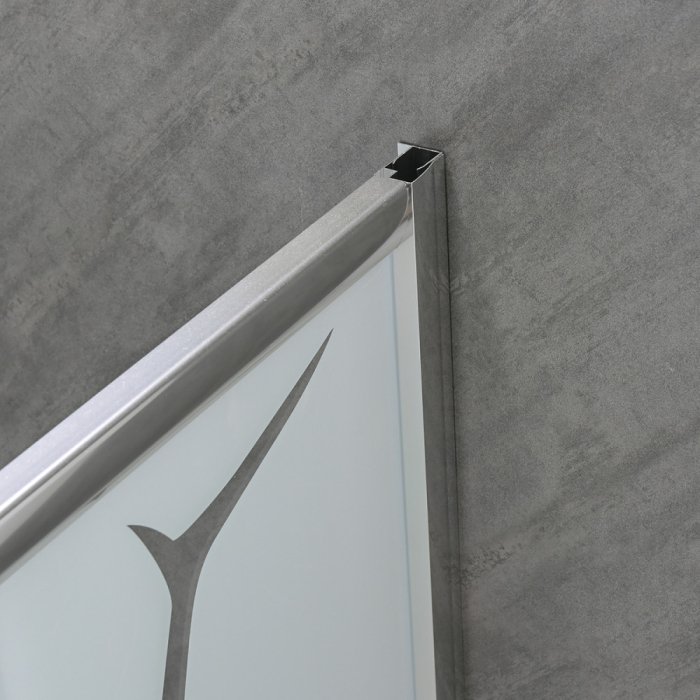 Leziter Cabină de duș pătrată Spirit BAMBOO 80x80, cu cădiță de duș acrilică armată [10]