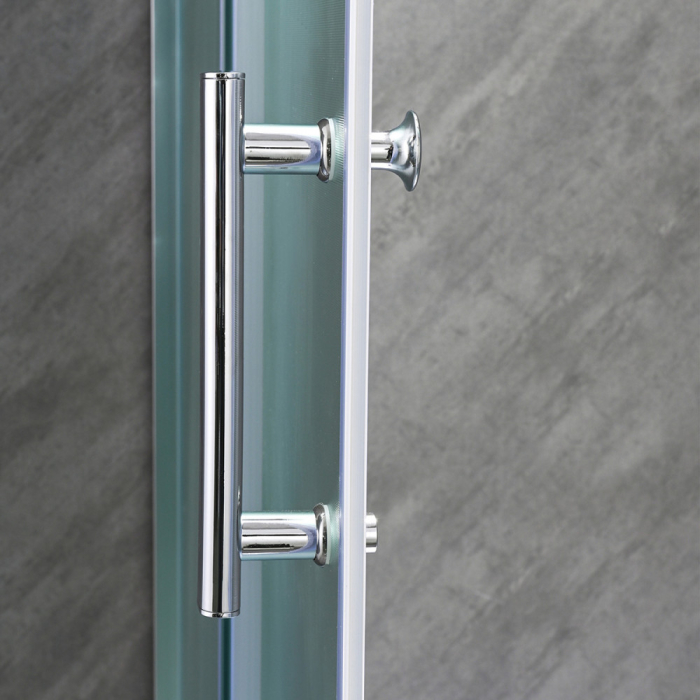 Leziter Cabină de duș pătrată Spirit Matt 80x80 cm, fără cădiță de duș [10]