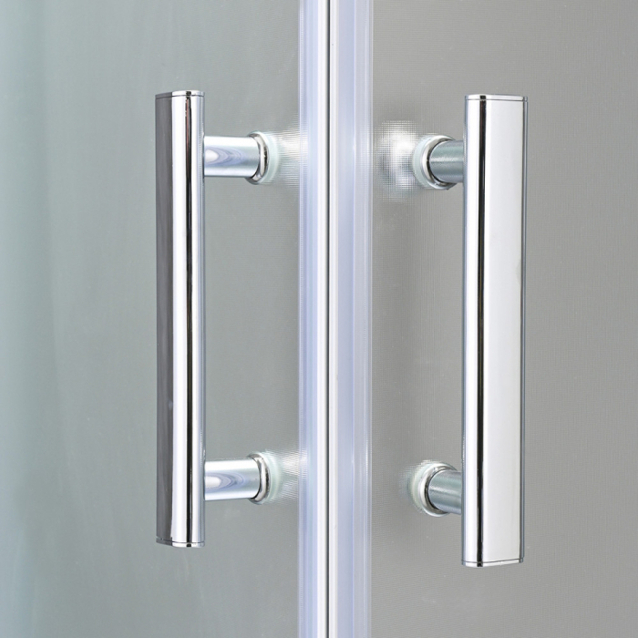 Leziter Cabină de duș pătrată Spirit Matt 90x90 cm cu cădiță de duș [10]