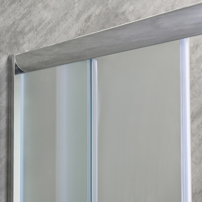 Leziter Cabină de duș pătrată Spirit Matt 90x90 cm cu cădiță de duș [9]