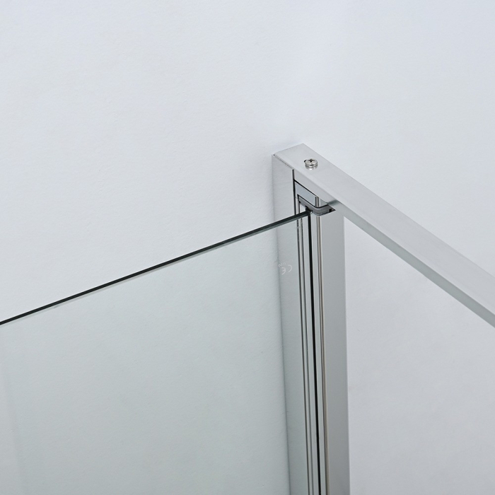 Leziter Cabină de duș pătrată Swing 90x90 cm fără cădiță de duș [8]