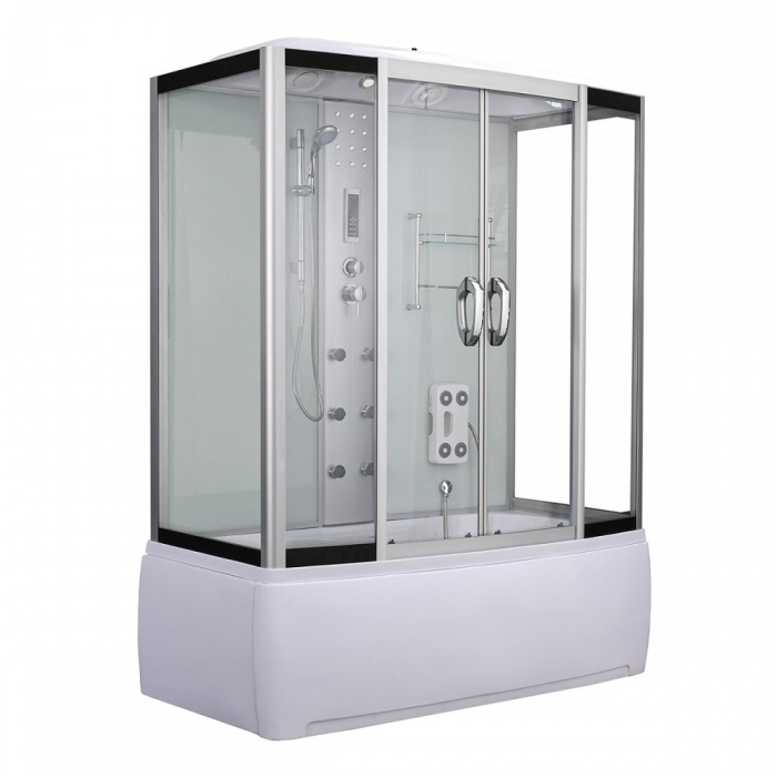 Leziter Cadă cu hidromasaj Emilia 85x170 cm cu electronică, albă [9]