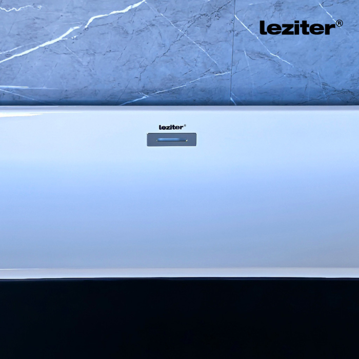 Leziter Cadă de baie independentă Still neagră [7]