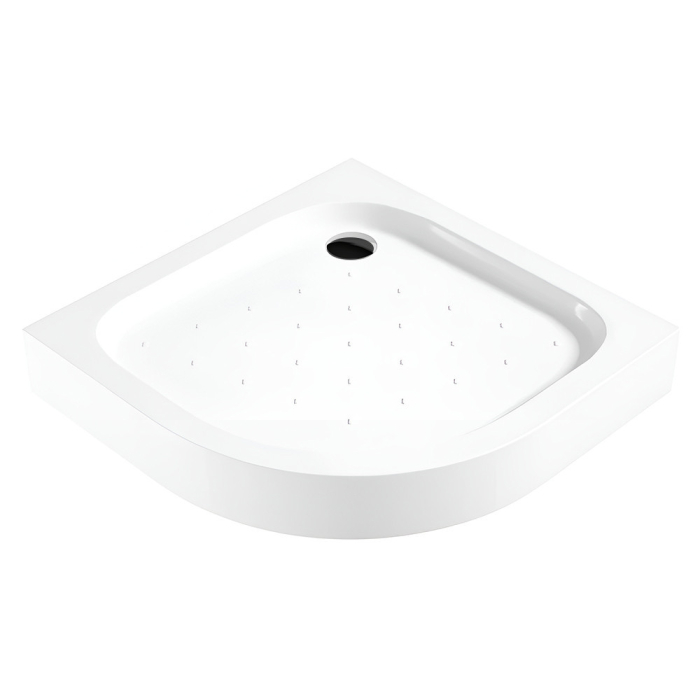 Leziter Cădiță de duș acrilică curbată Klonberg 90x90 90x90 cm [4]