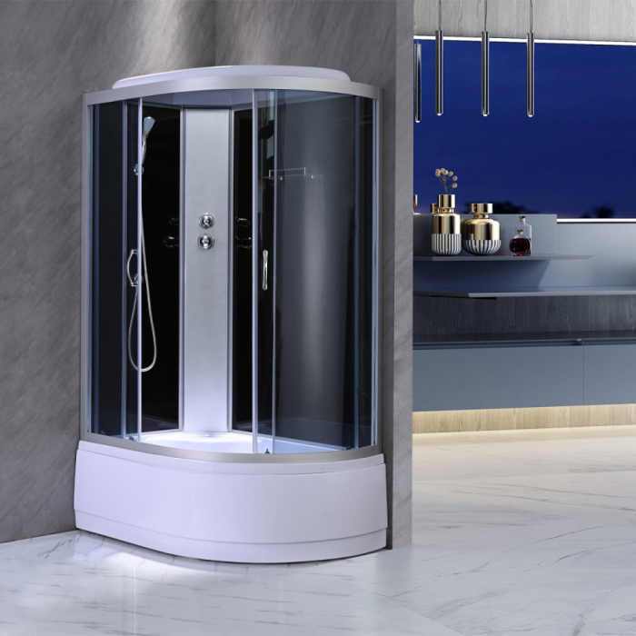 Leziter Cădiță de duș Cora adâncime 80x120 cm [2]