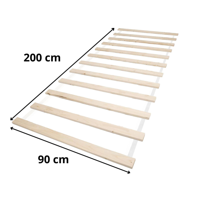 Leziter Cadru de pat drept 90x200 cm [2]