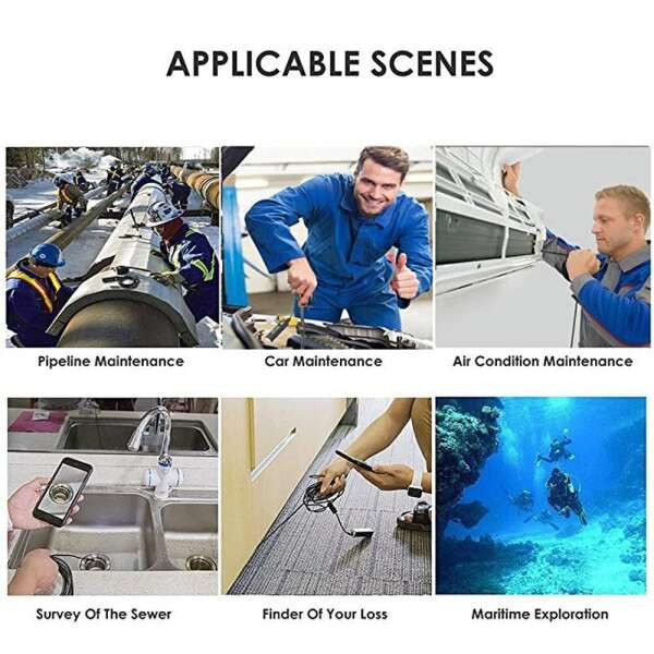 Leziter Cameră endoscopică scopică pentru telefon [4]