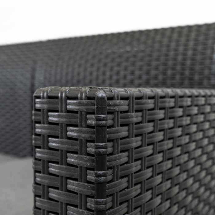 Leziter Canapea de grădină Nero cu 3 locuri [5]