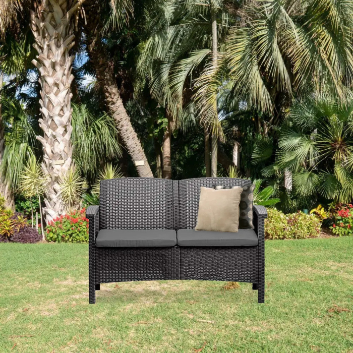 Leziter Canapea de grădină Venus cu 2 locuri [6]