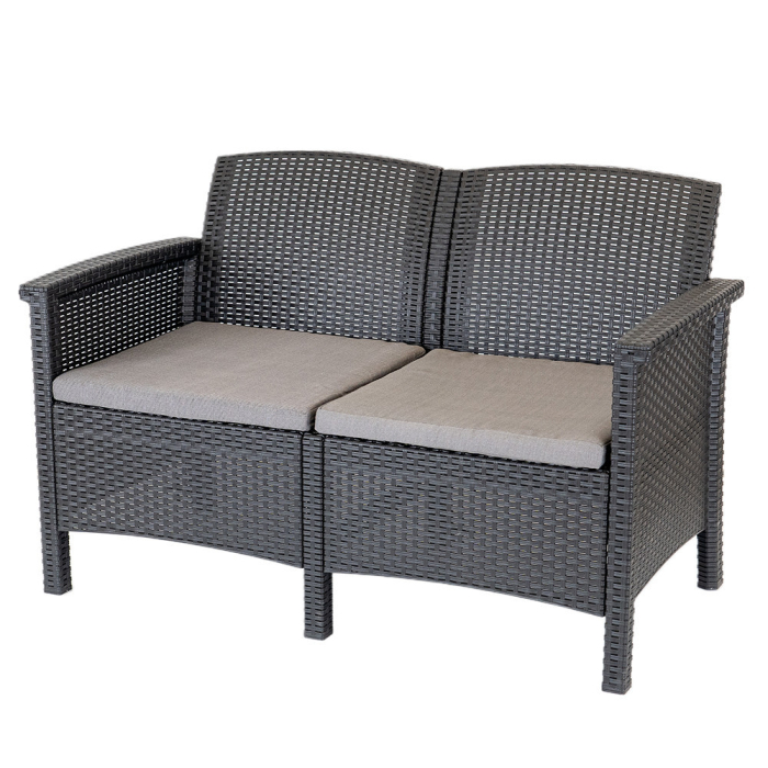 Leziter Canapea de grădină Venus cu 2 locuri [8]