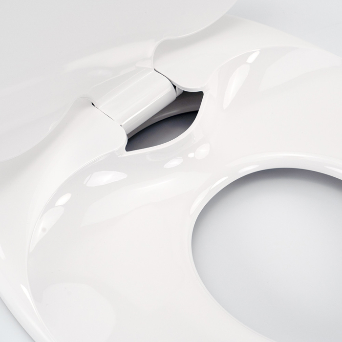 Leziter Rion Soft Close 2-in-1 scaun WC cu reductor plastic alb [6]