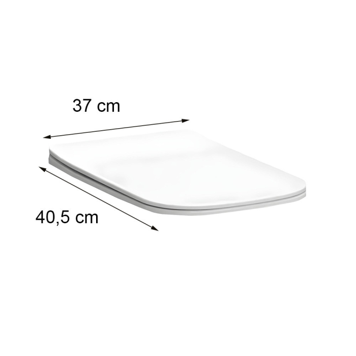 Leziter Tina Soft Close scaun de toaletă [2]