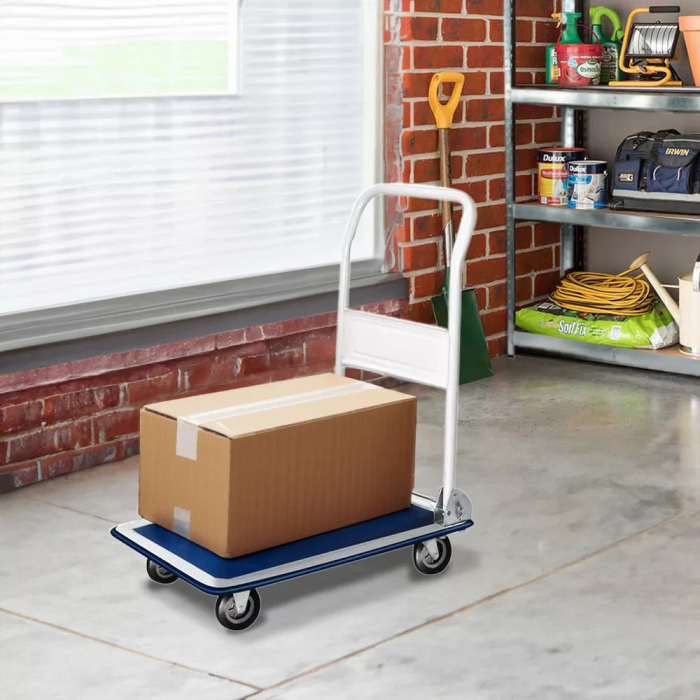 Leziter Cărucior manual pentru depozit de livrare 150 kg [2]