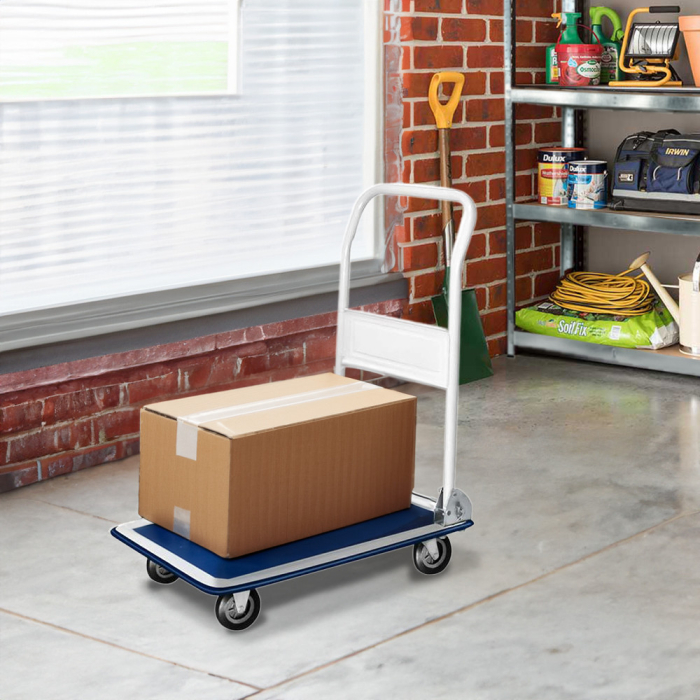 Leziter Cărucior manual pentru depozit de livrare 150 kg [2]