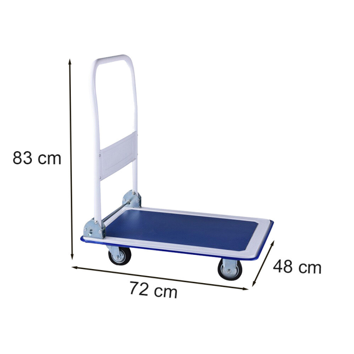 Leziter Cărucior manual pentru depozit de livrare 150 kg [3]