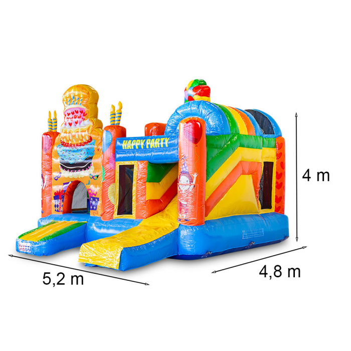 Leziter Castel gonflabil Happy Party 5,2x4,8x4m [3]