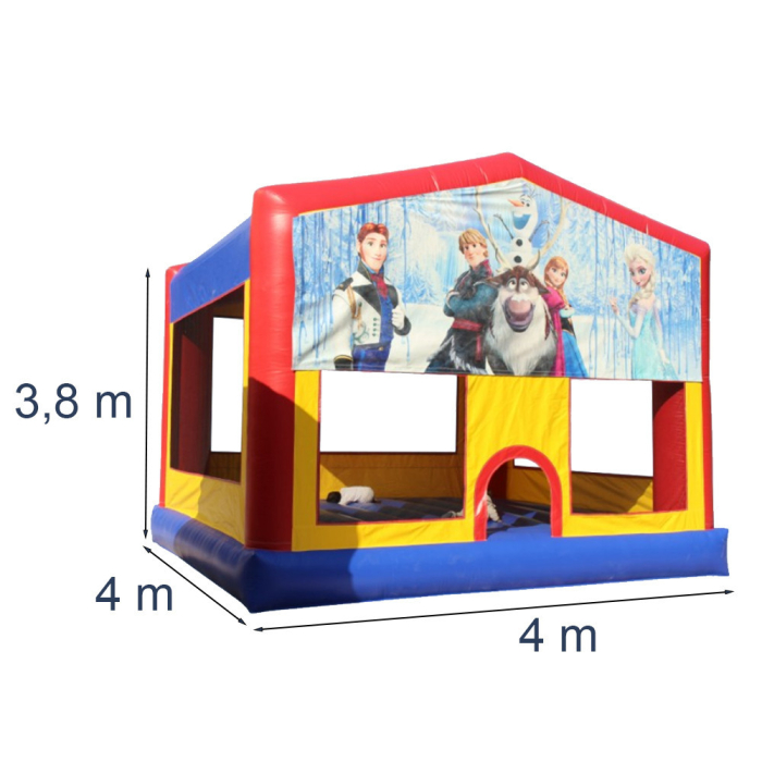Leziter Castel gonflabil magic de gheață 4x4x3.8m [2]