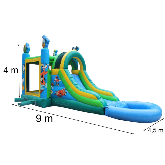 Leziter Castel gonflabil Mickey Mouse 9x4,5x4m [2]