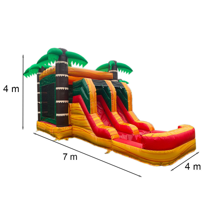 Leziter Castel gonflabil Palm Tree II 7x4x4m [2]