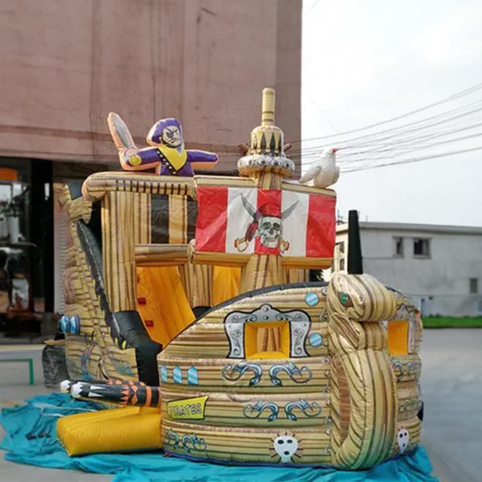 Leziter Castel gonflabil pirat 10x4x5m [3]