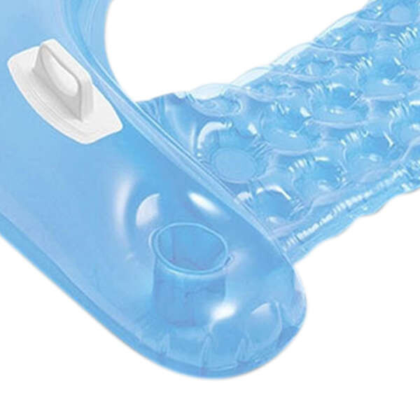 Leziter Chilaxo Scaun gonflabil pentru piscină cu suporturi pentru pahare [5]