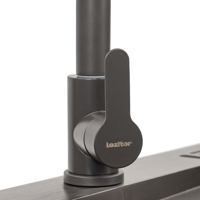 Leziter Chiuvetă Dahlia IV din oțel inoxidabil [8]