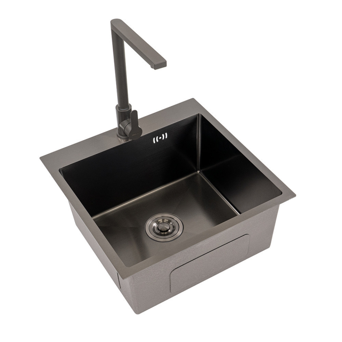 Leziter Chiuvetă din oțel inoxidabil Korin II [10]