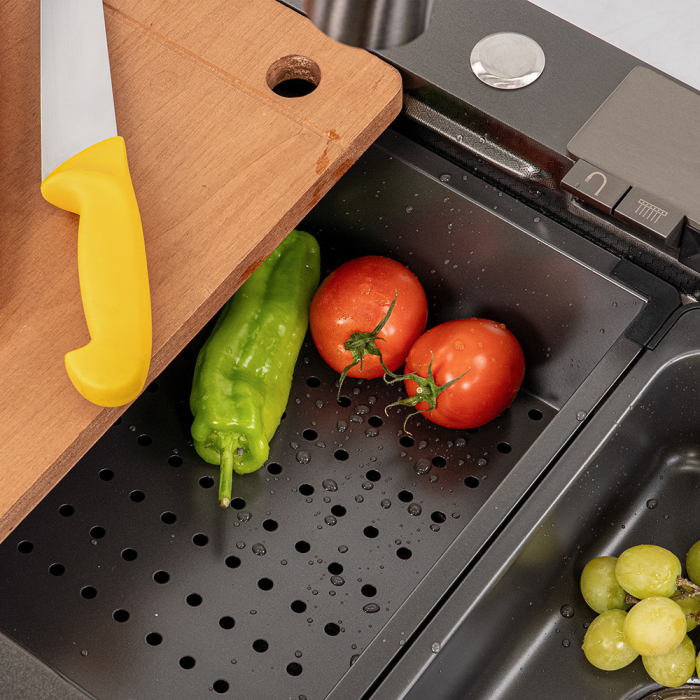 Leziter Chiuvetă din oțel inoxidabil Rose [8]