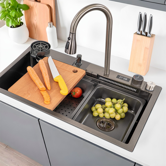 Leziter Chiuvetă din oțel inoxidabil Rose II [2]