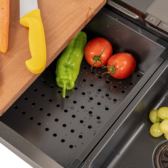 Leziter Chiuvetă din oțel inoxidabil Rose III [7]