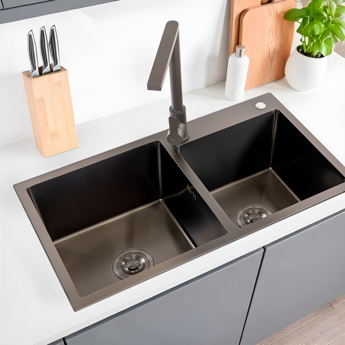 Leziter Chiuvetă Meria din oțel inoxidabil [2]