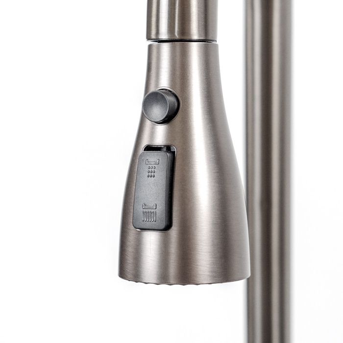 Leziter Chiuvetă multifuncțională Catania din oțel inoxidabil cu baterie digitală [8]