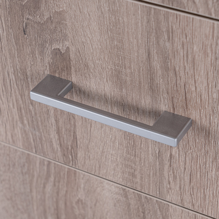 Leziter Comodă Miami cu 4 sertare 80x92 cm stejar York-alb [5]