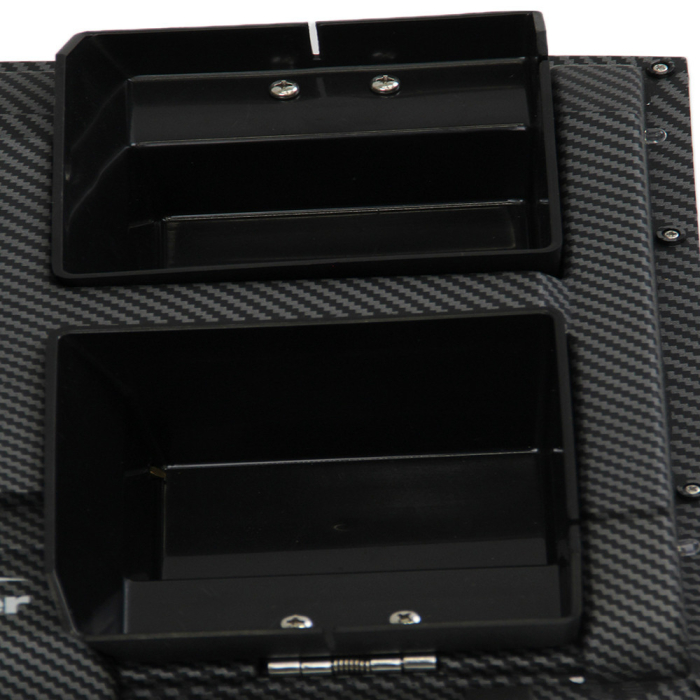 Leziter Compartiment dublu pentru hrănire cu ejector lateral pentru barcă, carbon [7]