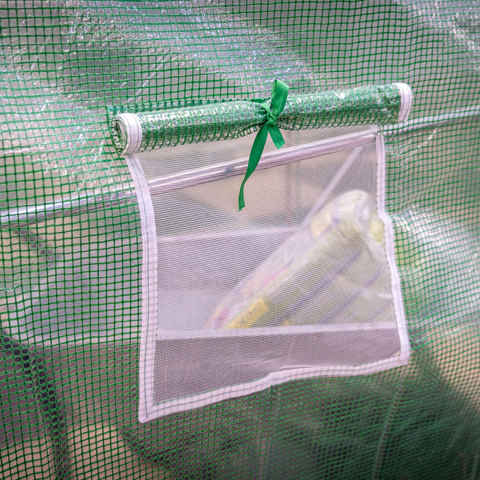 Leziter Cort din folie 200x200x300 cm cu cadru din folie ranforsată [10]