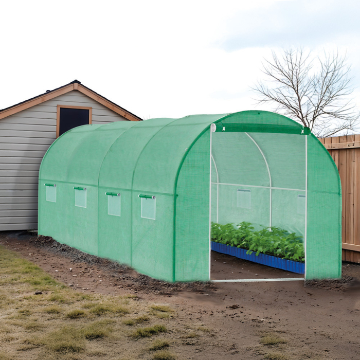 Leziter Cort din folie 200x250x400 cm cu cadru din folie ranforsată [3]