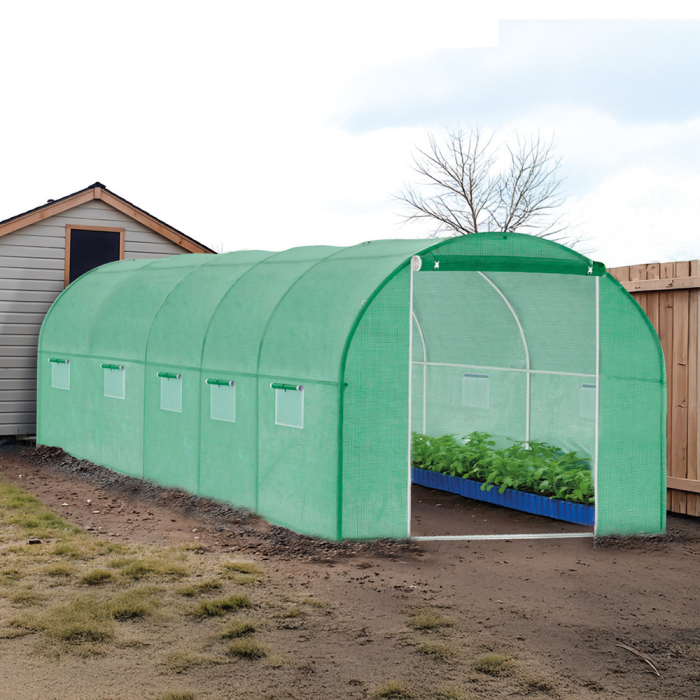 Leziter Solar gradina 200x300x600 cm, verde (cadru + folie) [3]