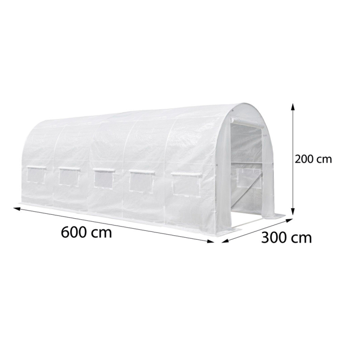 Leziter Cort din folie 200x300x600 cm fără cadru [2]