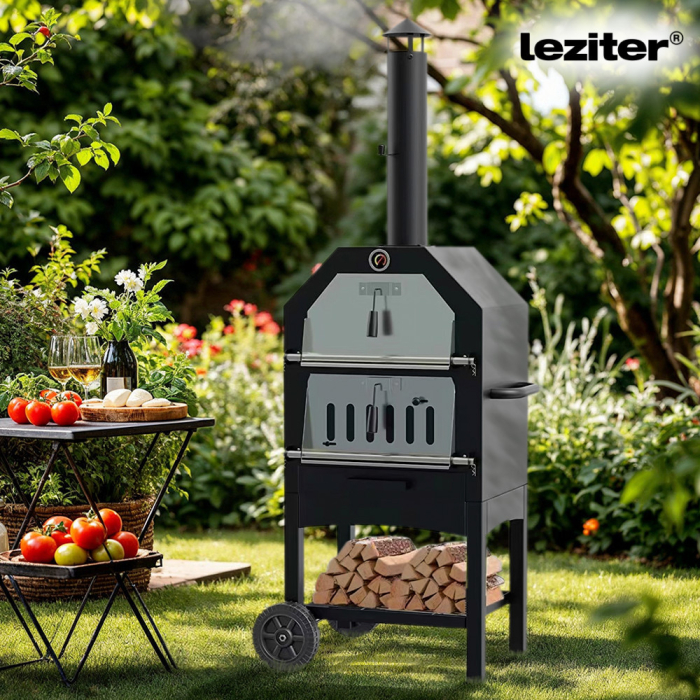 Leziter Cuptor mobil Fornello cuptor pizza [2]