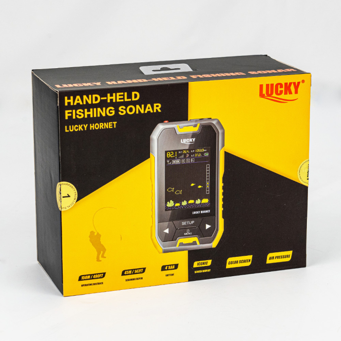 Leziter Detector de pești Lucky cu sonar cu rază de acțiune de 45 m [3]