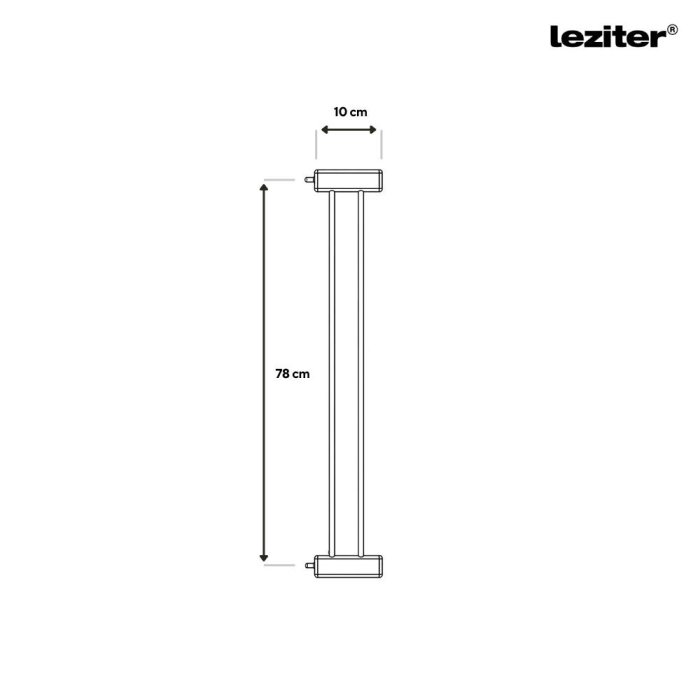 Leziter Distanțiere grilă de siguranță 10 cm [2]