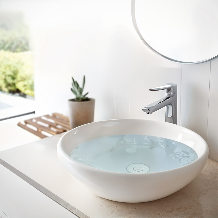 Leziter Dop de scurgere cu filtru din oțel inoxidabil 80 mm [2]