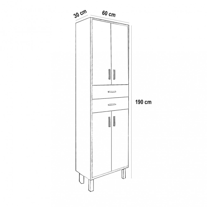 Leziter Dulap baie Nerva 60 [5]