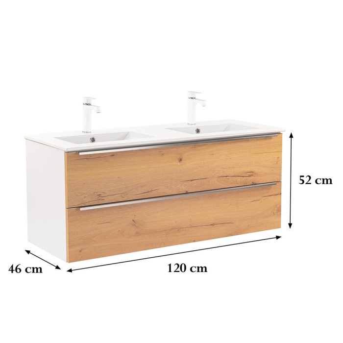 Leziter Dulap de bază Vario Trim 120 cu chiuvetă [3]